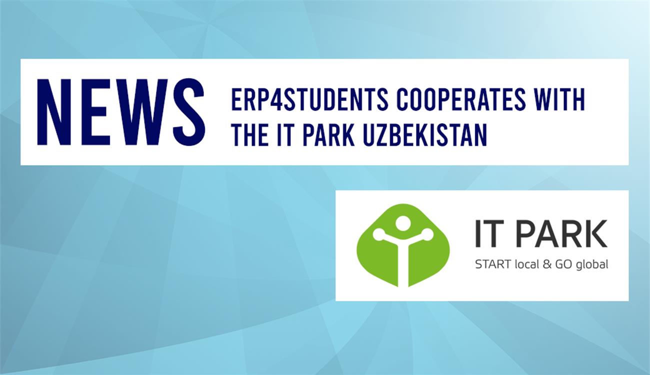 erp4students cooperates with the IT Park Uzbekistan