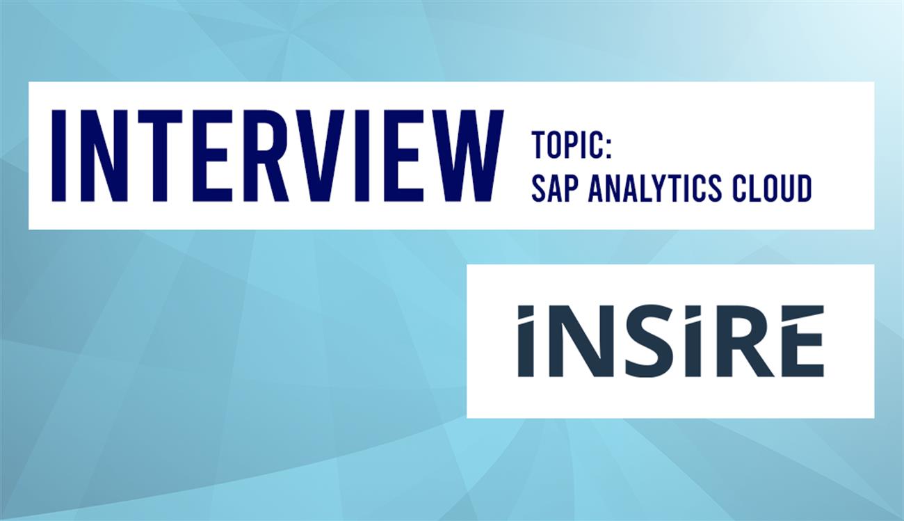 Interview: SAP Analytics Cloud (SAC) with Nicolas Schepp (INSIRE)